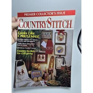 Cross Stitch Magazine: Country Stitch Premier 1990